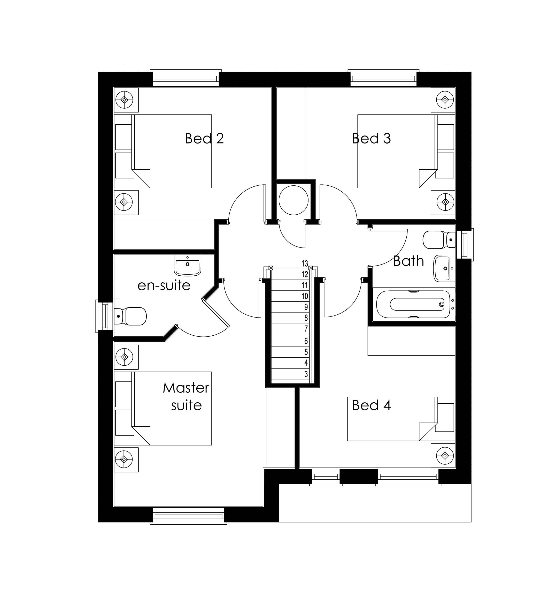 Tissington First Floor Plan-01